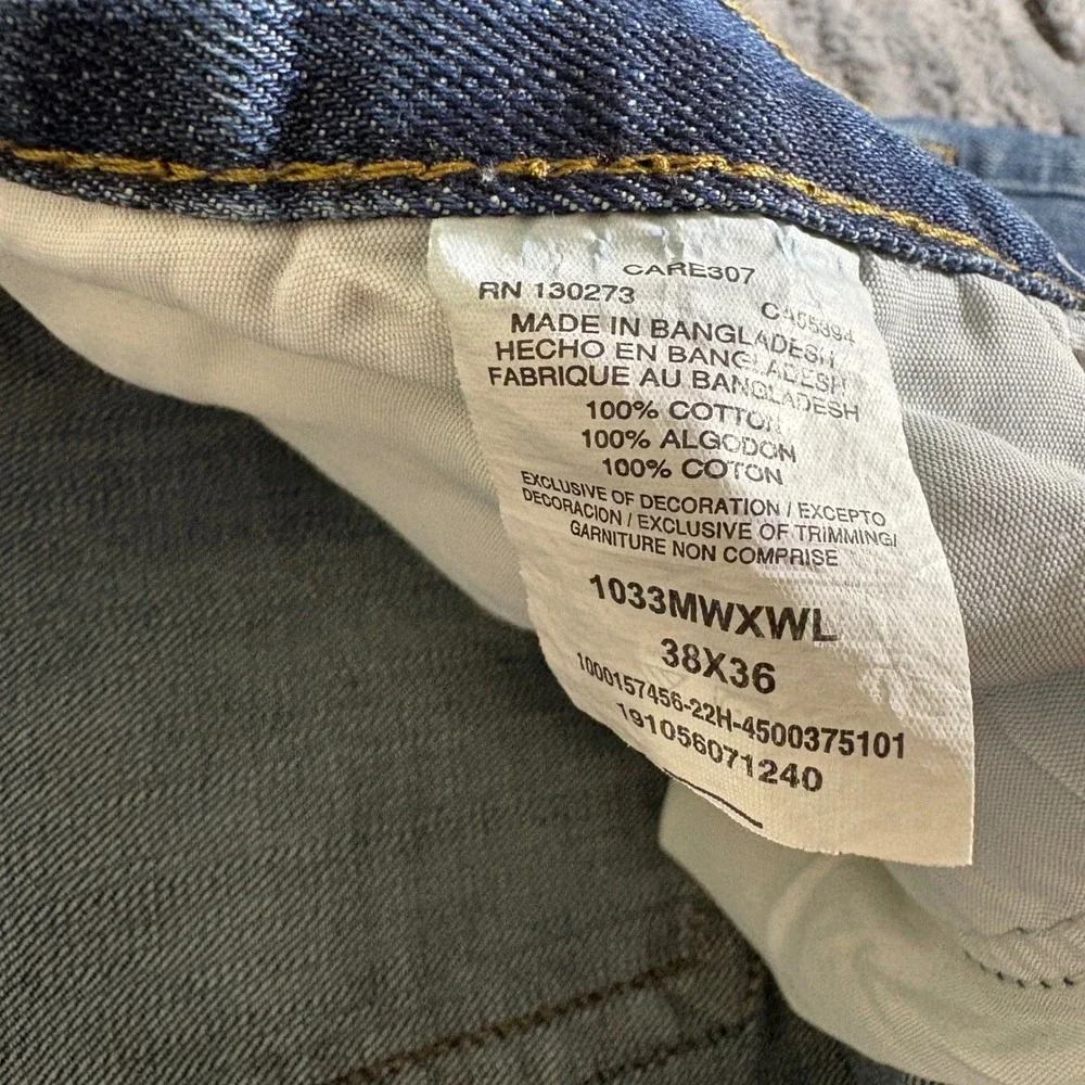 Wrangler measurements waist